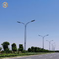 FT03 -Double Arm Steel Lighting Poles For Street